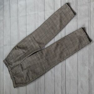 H&M PLAID‎ HOUNDSTOOTH TROUSER NWOT